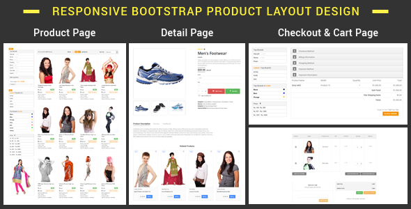 PList - Bootstrap
                                    Product Layout Pack