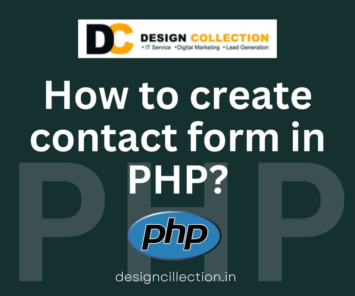 Simple steps to create a contact form in PHP for your website