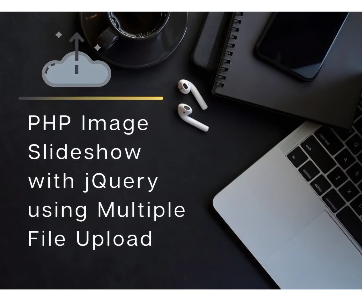 HTML markup for PHP Image Slideshow