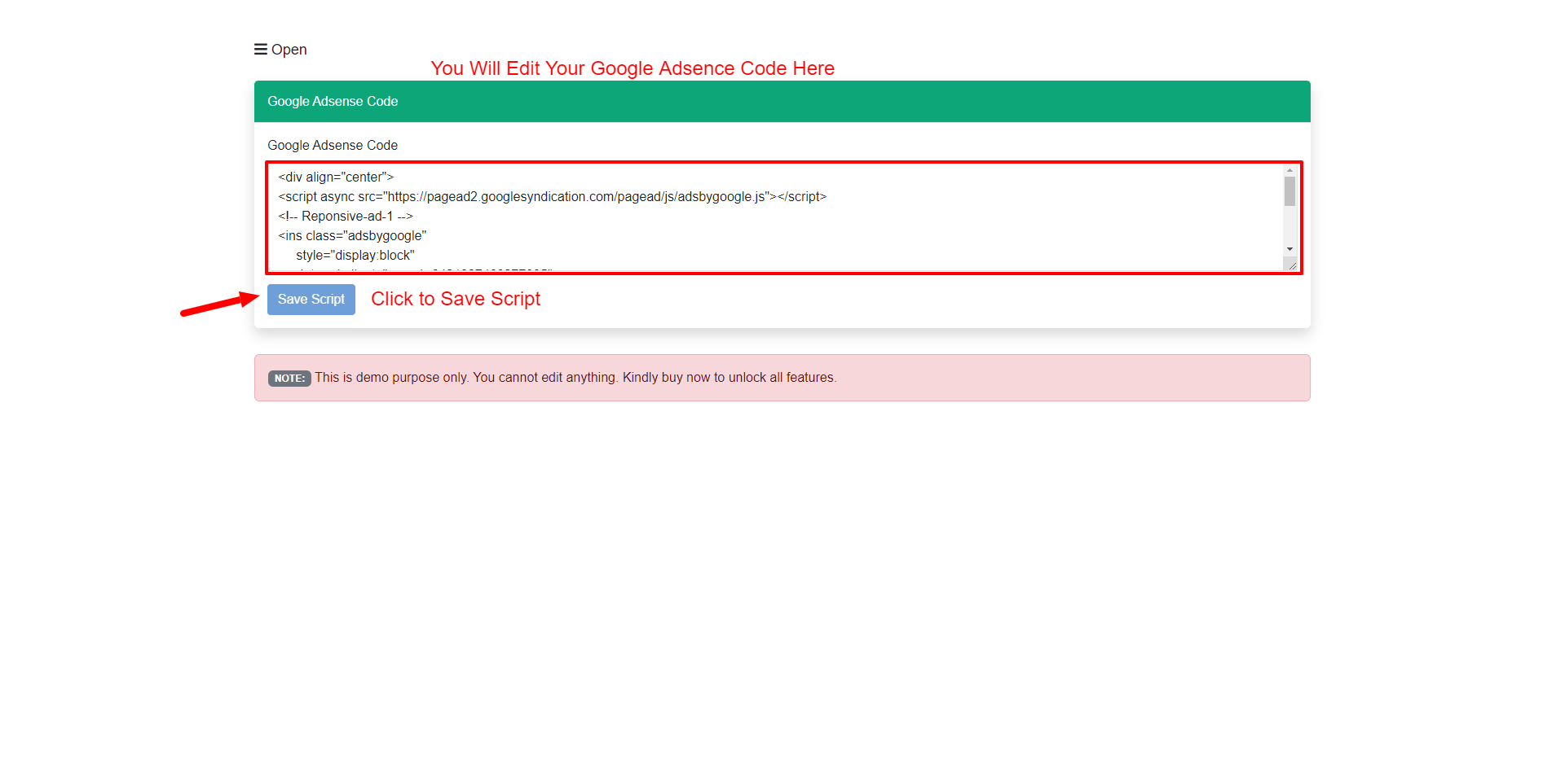 Screenshot